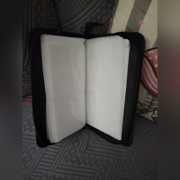 Wide CD Case with Colorful Discs - Picture 3 of 3